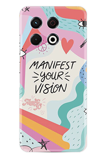 TECNO Spark 30 Pro Kılıf Boutique Baskılı Resimli Manifest Pcode -080