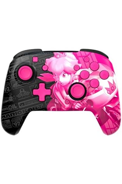 Pdp Rematch GLOW Wireless Controller Grand Prix Peach Nintendo Switch