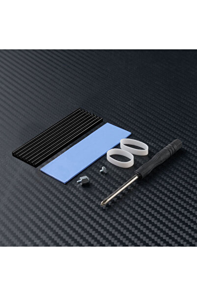 Choice1 مبرد SSD M.2 B مبرد SSD M.2 NVME NGFF 2280 لجهاز PS5 PC Laptop M.2 NVME مشتت حراري من الألومنيوم الصلب