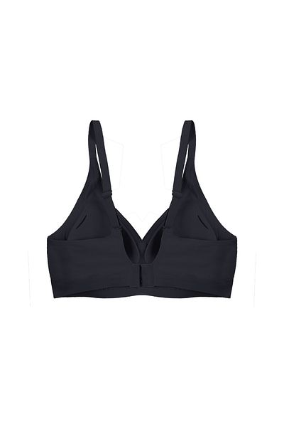 koza iç giyim Laser Seamless Covered Low-Cut Bustier Bra Without Underwire
