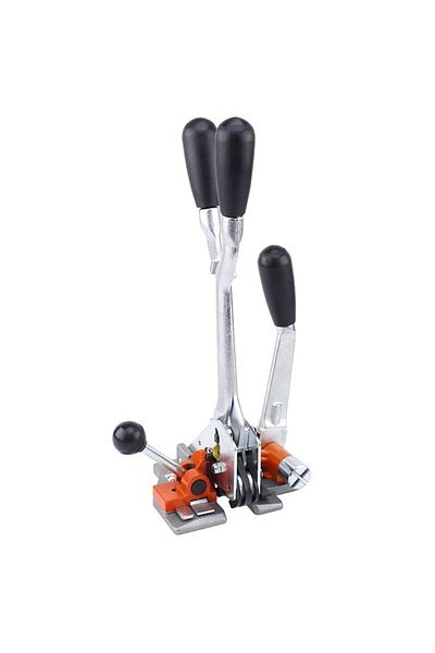 PRAİM Dispozitiv manual pentru legat banda PP 12 mm, cleste benzi PP,