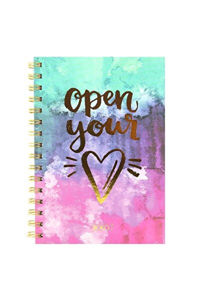 Roco دفتر "افتح قلبك" - A5، 80 ورقة