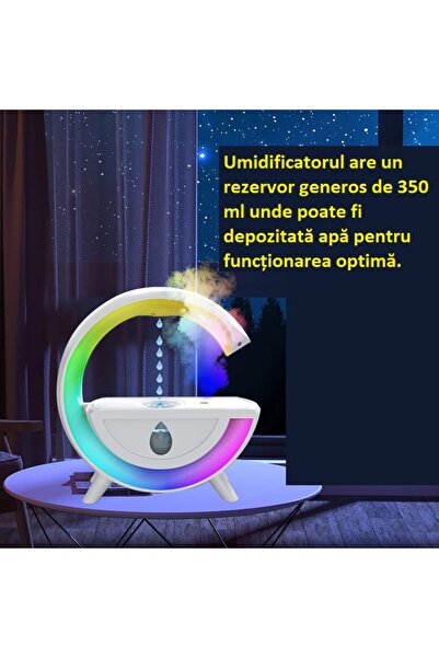 MILARIS Διαχύτης αρωματοθεραπείας, υγραντήρας αέρα αντιβαρύτητας, νυχτερινό φ...