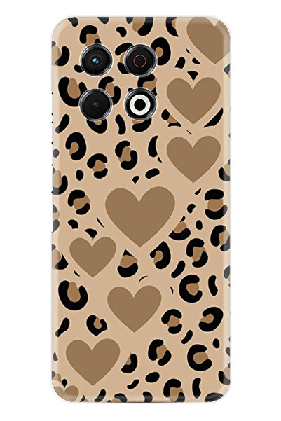 TECNO Spark 30 Pro Kılıf Boutique Baskılı Resimli Aynı Kalp Pcode -071