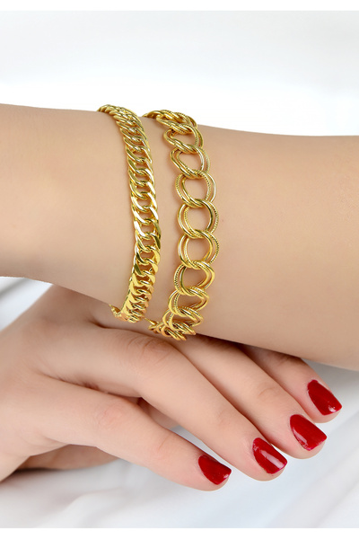 kuyumcu nurettin 10,30 gr (GRAM) Dallas Samanyolu İkili Kombin Kunye 22(916) Ayar Altın