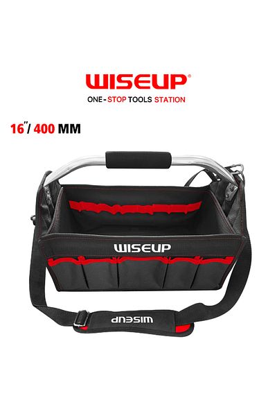 WISEUP Aluminum handle canvas bag