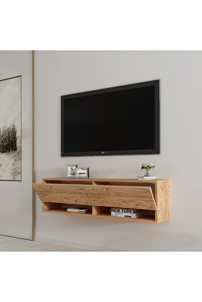 Ninnimo Carlos Antik Çam Tv Ünitesi & Tv Sehpası