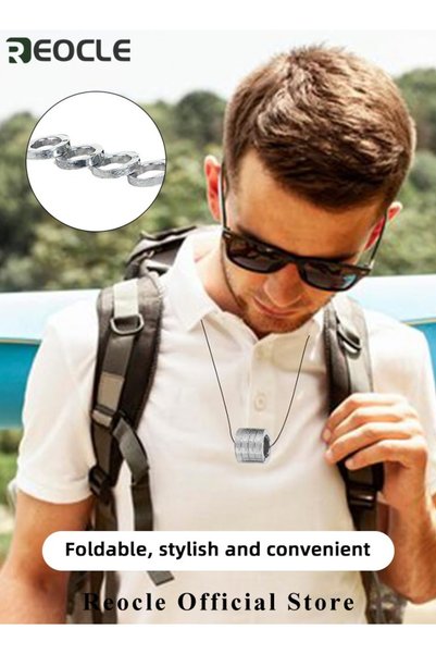 REOCLE Hard Self Defense Rings Collapsible 4 in 1 Rings with Engraving Patterns for Dangerous Emergency