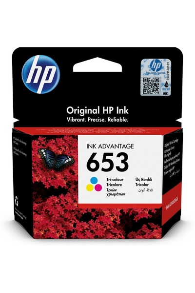 HP Cartus cerneală 653 3YM74AE, originală, color