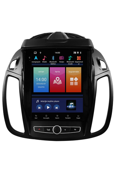 Carvocal Ford Kuga Android Multimedya Sistemi (2014-2018) CRV-4845XT Uyumlu