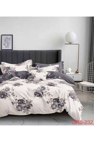 FIONNA.RO Finet Bed Linen - Grey Roses