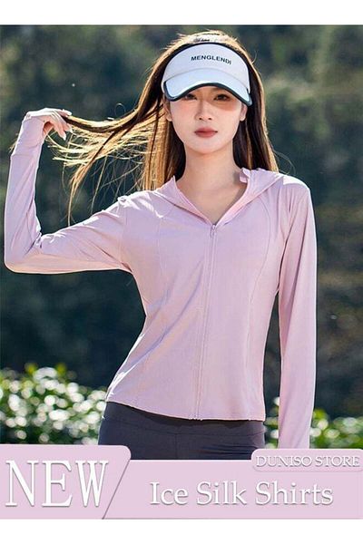 fun zone DUNISO Lightweight Sun Protection Clothing For Women, UPF 50+ Long Sleeve Sun Protection Hoodie Shir