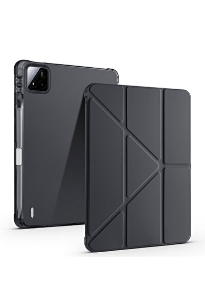 Nezih Case Poco Pad X1 Uyumlu Tri-Folding Kalem Bölmeli Uyku Modlu Akıllı Kılıf