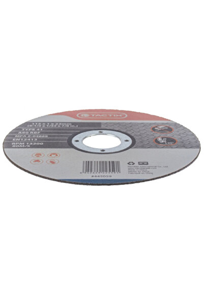 Tactix 10-Piece 13200RPM Sturdy Round Abrasive Metal Cut-Off Wheel Set