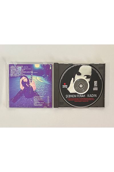 Raks Şebnem Ferah Women's Cd (Original 1996 First Edition Cd)