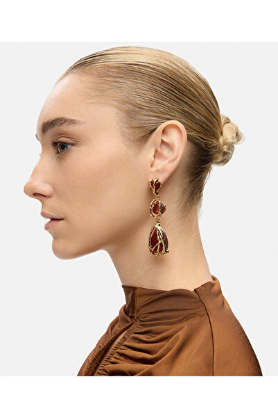 İpekyol Reçineli sallantılı küpe