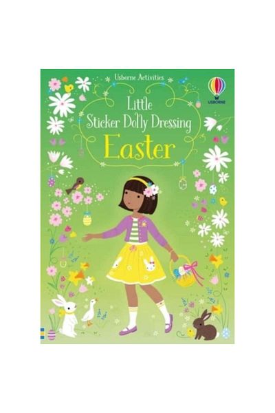 Usborne Publishing Micul autocolant Dolly Dressing Paște