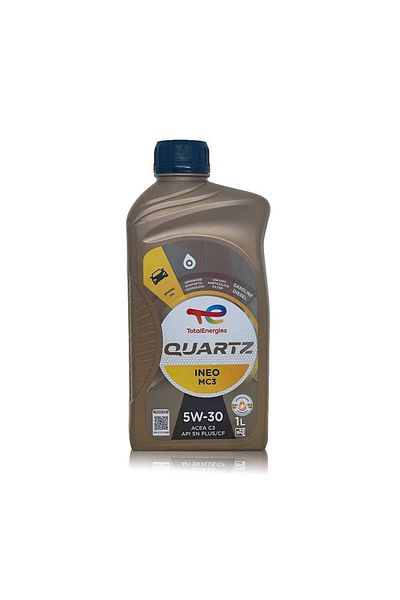 TOTAL Engine Oil Gasoline and Diesel 5W30 C3 1 Liter