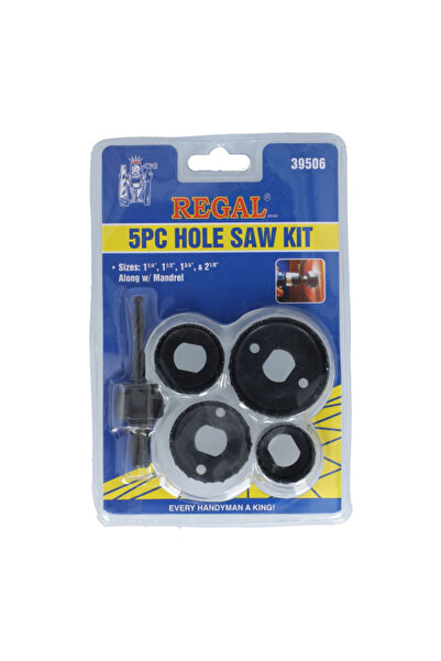 Regal 5-Piece Hole Saw Kit