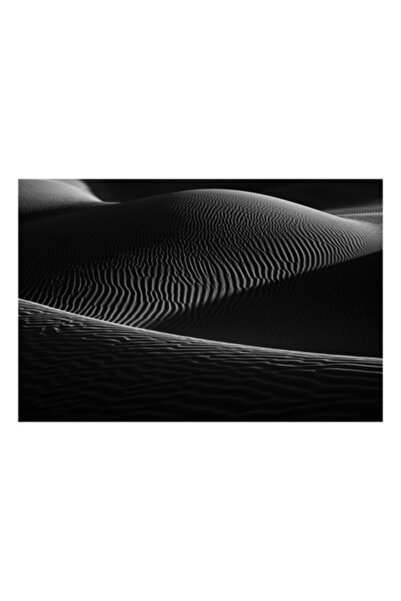 OEM Tablou Canvas, 'Umbre pe nisipul desertului', Dune, Texturile, Umbre, Lin...