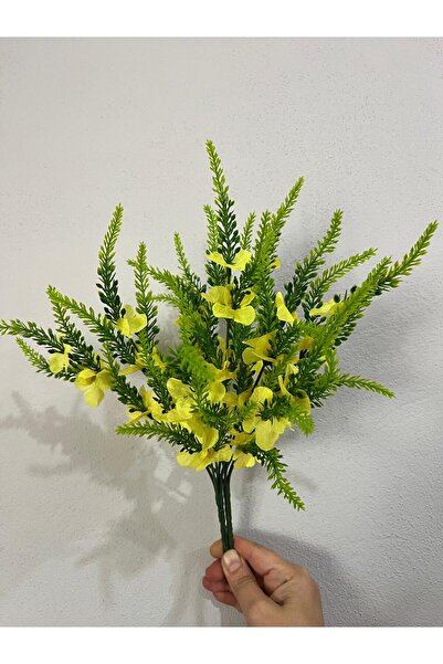 LABURN Buchet de flori artificiale uscate colorate, flori de mireasă, flori ornamentale, flori în ghiveci, lavandă