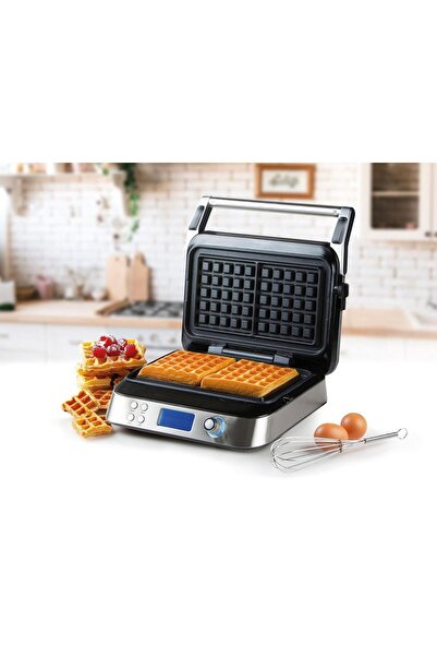 Domo Waffle maker, DOMO, Waffle Genius, gray