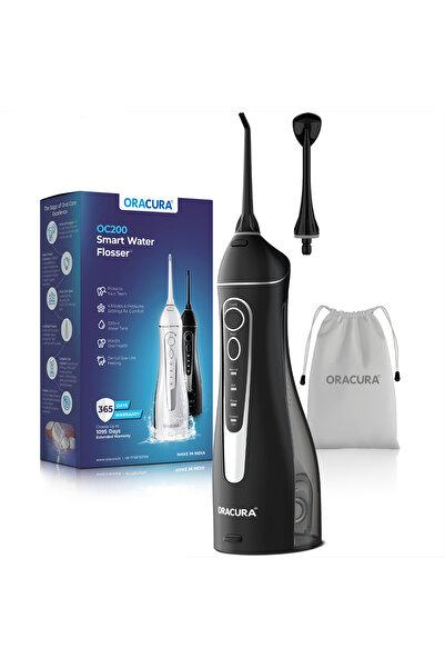Oracura OC200 LITE Smart PLUS Water Flosser (Black)