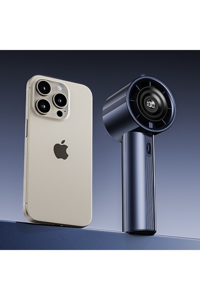 SKYDDAR INNOVATION Ventilator portabil, CT-111, CT-111, USB-C 2A, 5000mAh, compact și ușor, set de autocolante, albastru