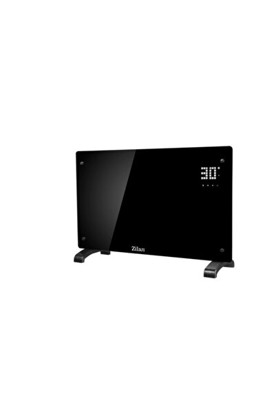 Zilan Glass heating panel, Black, wall or floor mounting, 2000W / ZLN 2823