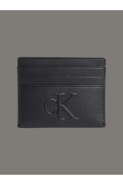 Calvin Klein Black Card Holder (Lv04K1026G-Ub1)