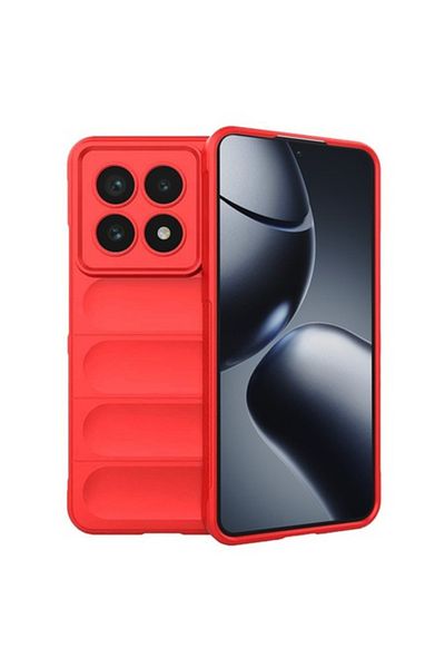 Royal Protective Case for Xiaomi 14T Pro, Protect, B63, Thermoplastic, Noble Red
