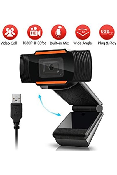 trands 1080P Full HD Webcam with Universal Clip TR-WB895, USB