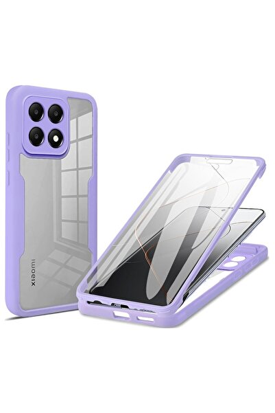 Royal Husa Protectie pentru Xiaomi 14T + Folie, Protect, T73, Lexgard, Plum Violet