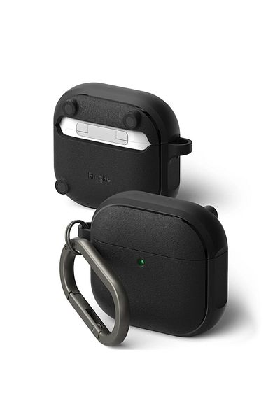 Royal Husa pentru AirPods 4, D47, Policarbonat, Black