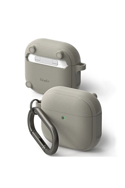 Royal Case for AirPods 4, D45, Polycarbonate, Warm Gray