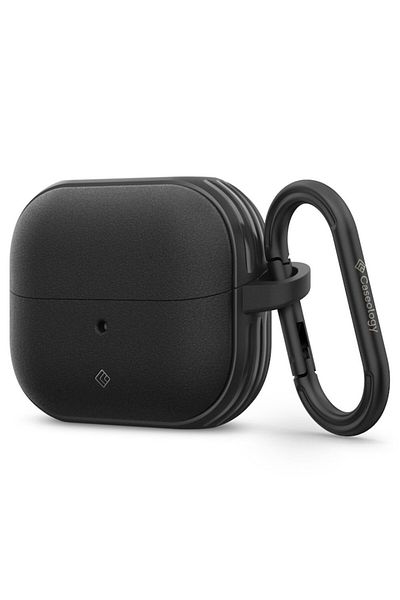 Royal Case with Metallic Holder for Samsung Galaxy Buds 3/3 Pro Spigen Caseology Vault, U47, Aluminum, Bla