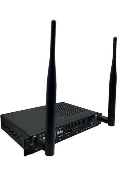 Aztech وحدة كمبيوتر OPS Slot-In Intel Core i7-1360P i5-13451 ذاكرة وصول عشوائي (RAM) سعة 16 جيجابايت ومحرك أقراص صلبة سعة 512 جيجابايت وبطاقة رسومات Intel Iris Xe