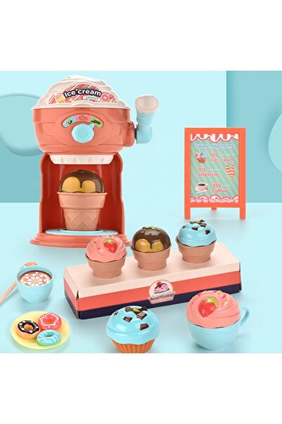 Yelajoy ألعاب صانعة الآيس كريم، مجموعة لعب تظاهرية مع ملحقات طعام، لعبة لعب ا...