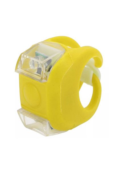 Royal Bicycle Light with Battery Set 2, U33, Polycarbonate, Yellow