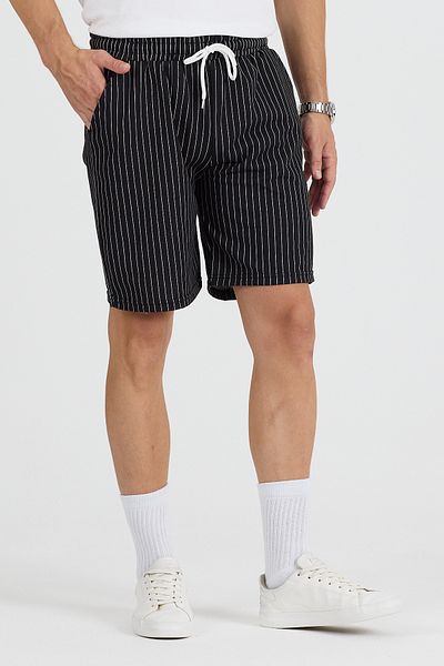 pandy Unisex Striped Color Basic Shorts