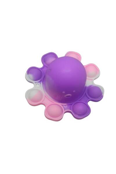 Royal Jucărie antistres din silicon, Pop It Now and Flip It, caracatiță reversibilă, multicoloră, V7
