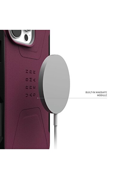 Royal Protective Case for iPhone 16 Pro Max, ROYAL, T75, Lexgard, Bordeaux