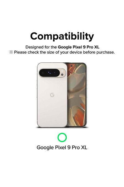 Ringke Camera Lens Frame Glass Protector For Google Pixel 9 Pro XL, Anti-Fingerprint Camera Lens Tempered G