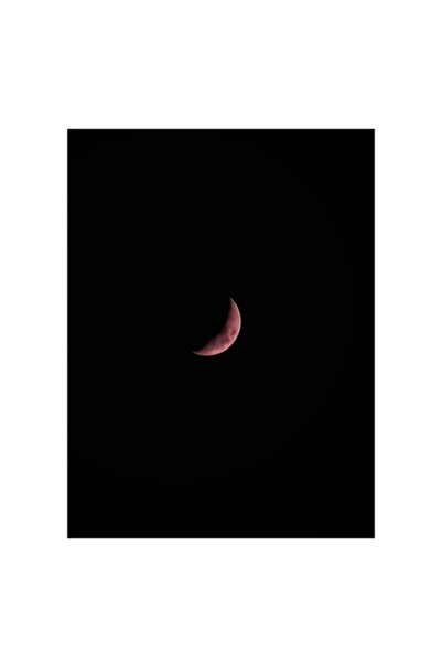 OEM Pictură pe pânză, „Misterul Lunii Sângerii Noaptea”, Lună, Umbre, Noapte,...