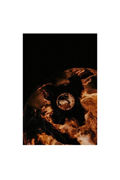 OEM Tablou Canvas Premium - "Focul Cosmic"