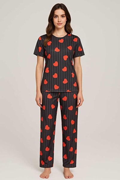 MODA Model Short Sleeve Pajama Set