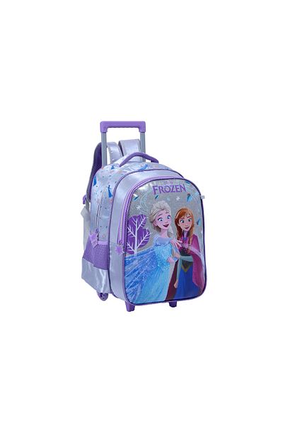 Frozen حقيبة عربة بحجرتين رئيسيتين وجيبين جانبيين 16 بوصة