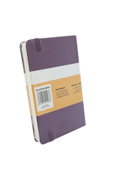 Roco Embossed Notebook with Elastic Band – 9 x 14 cm – 160 Pages – Compact & Stylish