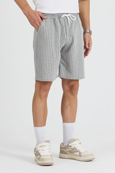 pandy Unisex Striped Color Basic Shorts