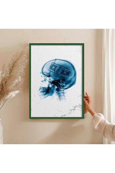 HOMEPACK Wooden Frame Painting Framed Poster Art Wall Decor Tk/1508